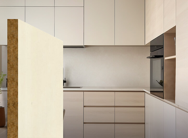 Custom Laminated Panels Globally sourced core options with single or double-sided lamination.